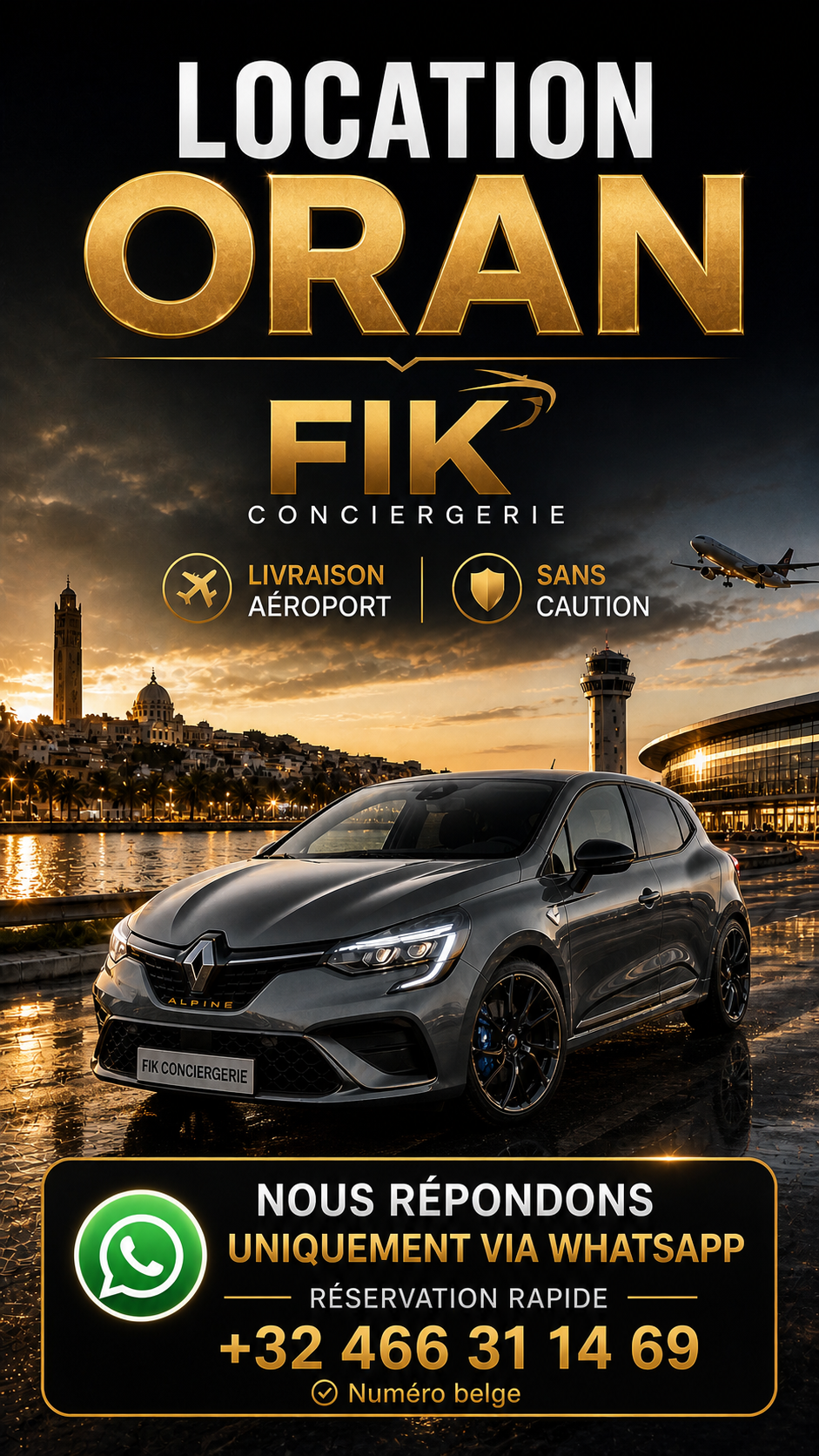 Louer une voiture à Oran sans caution : le guide complet